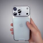 iPhone 17 Pro Max fuite vidéo design module photo rectangulaire