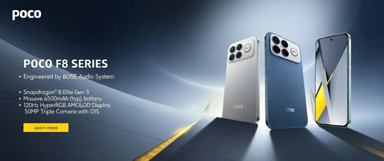 Le Poco F8 Ultra et Pro : Maximisez votre Expérience avec les Bons Accessoires