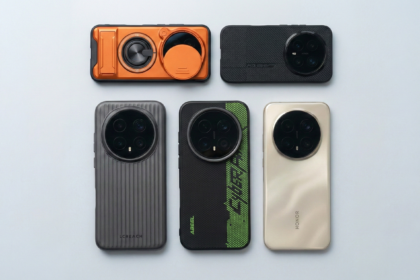 Coques et housses Honor Magic 8 Pro 2026 - protection caméra cache coulissant MagSafe cuir