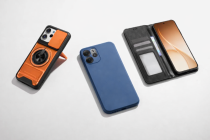 Coques Oppo Reno 15 F et FS protection smartphone magnétique silicone textile housses cuir