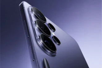 Samsung Galaxy S26 Ultra violet capteur 200MP f/1.4 module photo proéminent protection caméra