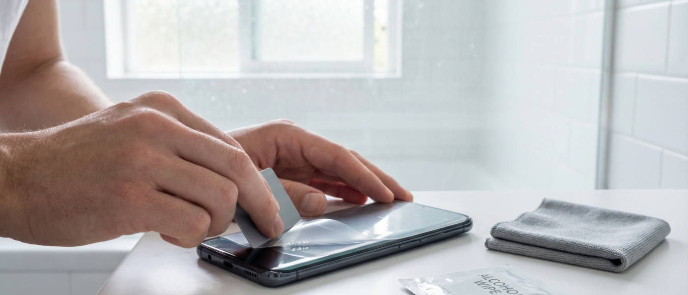 Comment appliquer un film hydrogel sans bulle sur son téléphone