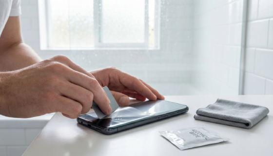 Comment appliquer un film hydrogel sans bulle sur son téléphone