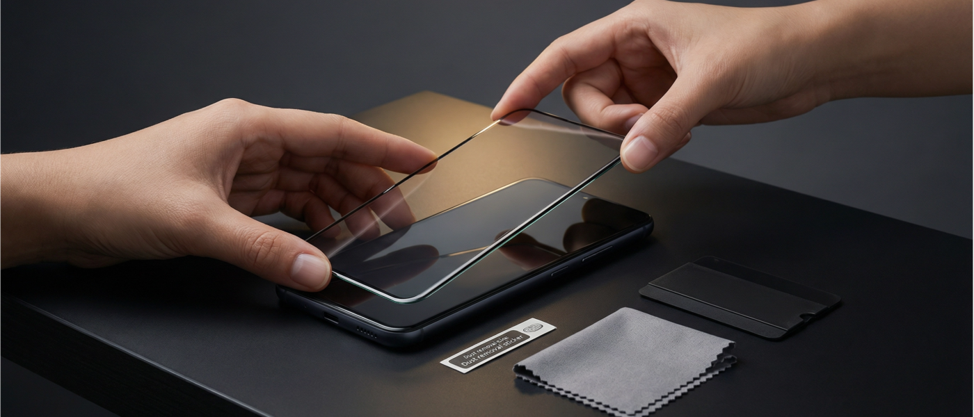 Comment poser un verre trempé sans bulle — guide pas à pas