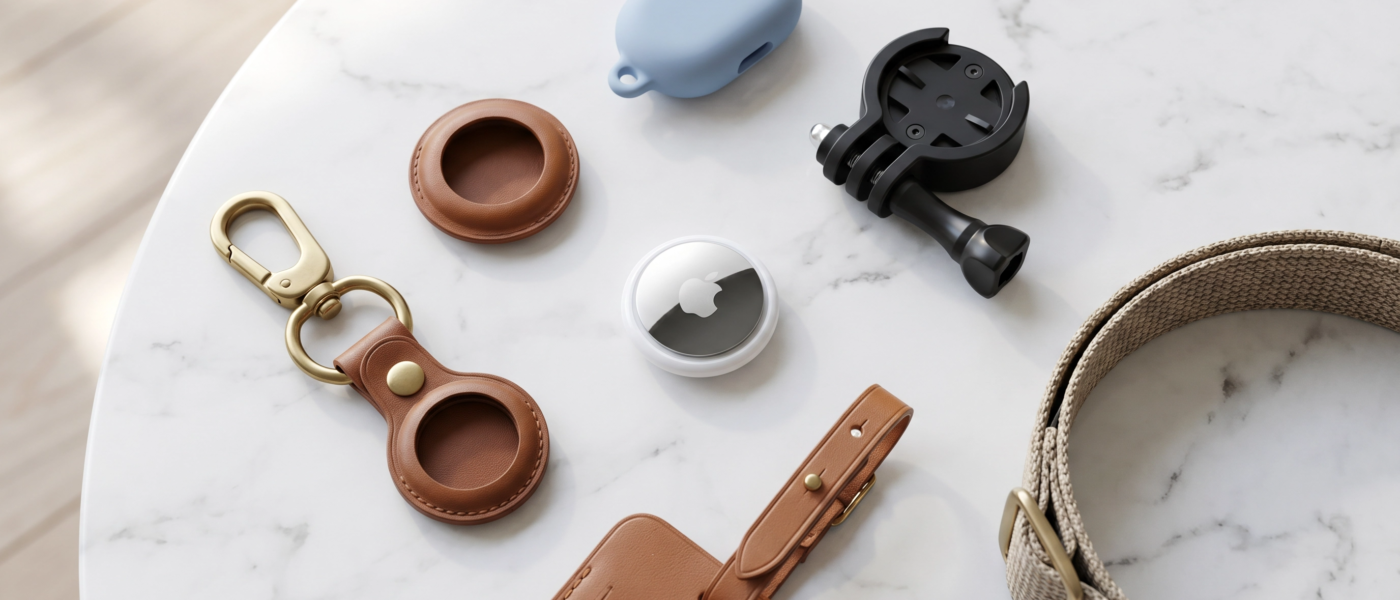 AirTag : les meilleurs accessoires pour l&rsquo;attacher à ses clés, sac ou voiture en 2026