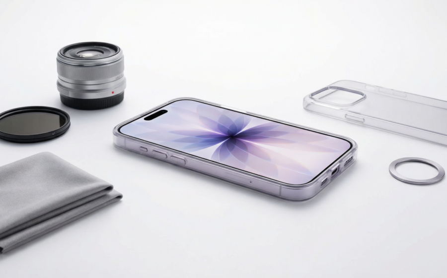 Accessoires photo iPhone 17 : guide complet 2026 (coques, grips, protections)