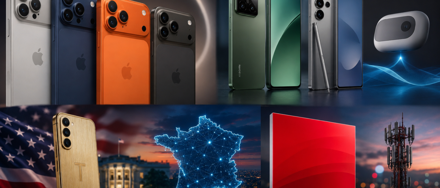iPhone 18 Pro Dark Cherry, Xiaomi 17T, Trump Mobile T1 : les actus smartphones à ne pas manquer