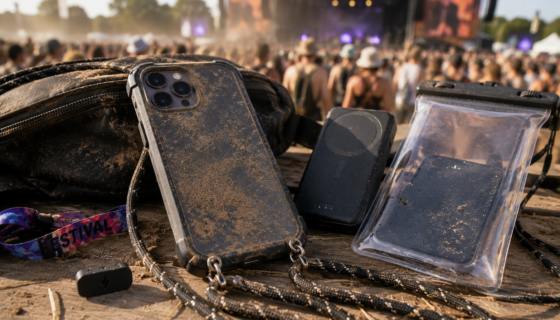 Protéger son téléphone en festival : le kit anti-galère complet